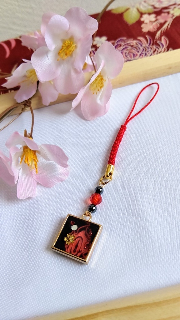 ★宵闇★ 鬼滅の刃 煉獄杏寿郎イメージ アクセサリー