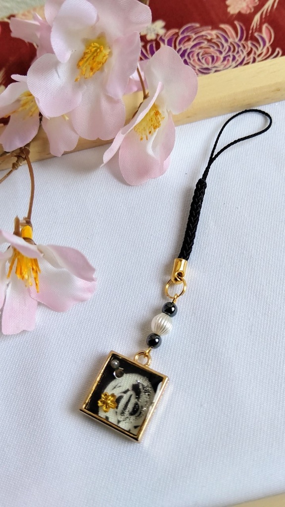 ★宵闇★ 鬼滅の刃 伊黒小芭内イメージ アクセサリー