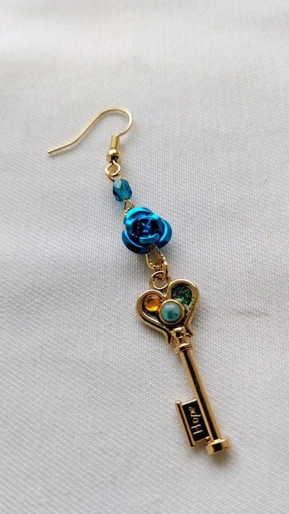 ●ローズキー● ツイステ フロイドイメージ アクセサリー