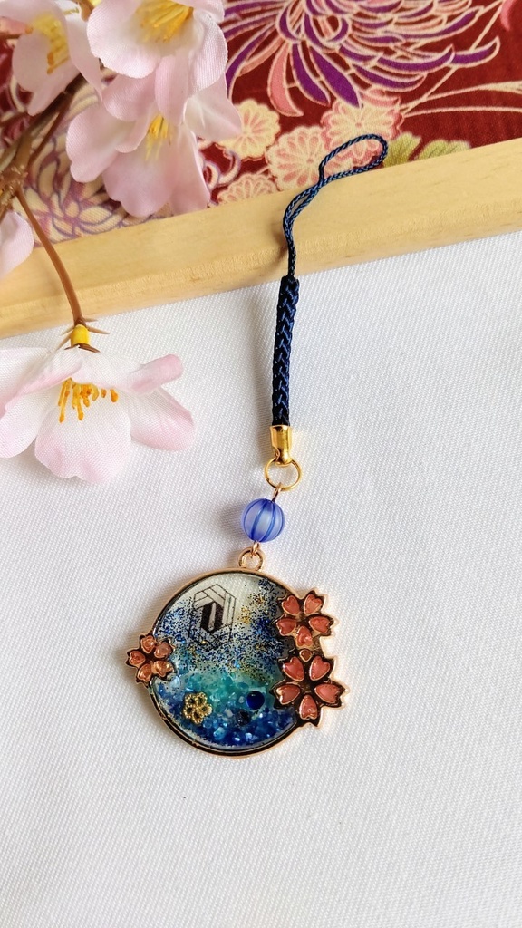 ★桜花★ 鬼滅の刃 冨岡義勇イメージ アクセサリー