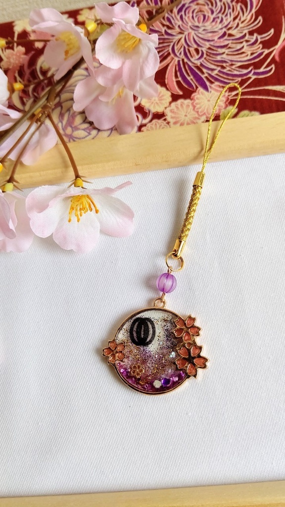 ★桜花★ 鬼滅の刃 不死川玄弥イメージ アクセサリー