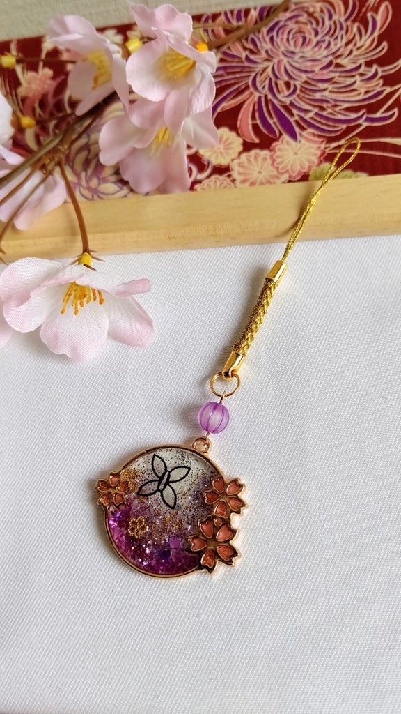 ★桜花★ 鬼滅の刃 胡蝶しのぶイメージ アクセサリー