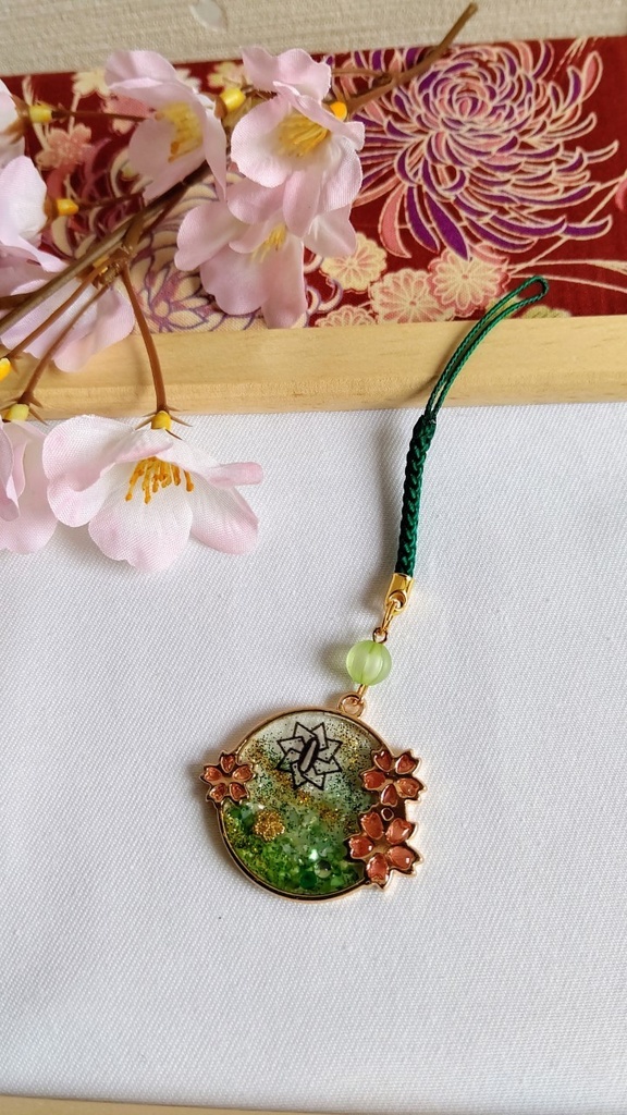 ★桜花★ 鬼滅の刃 不死川実弥イメージ アクセサリー