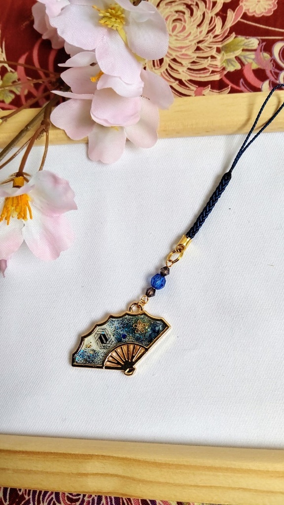 ★花扇★ 鬼滅の刃 冨岡義勇イメージ アクセサリー