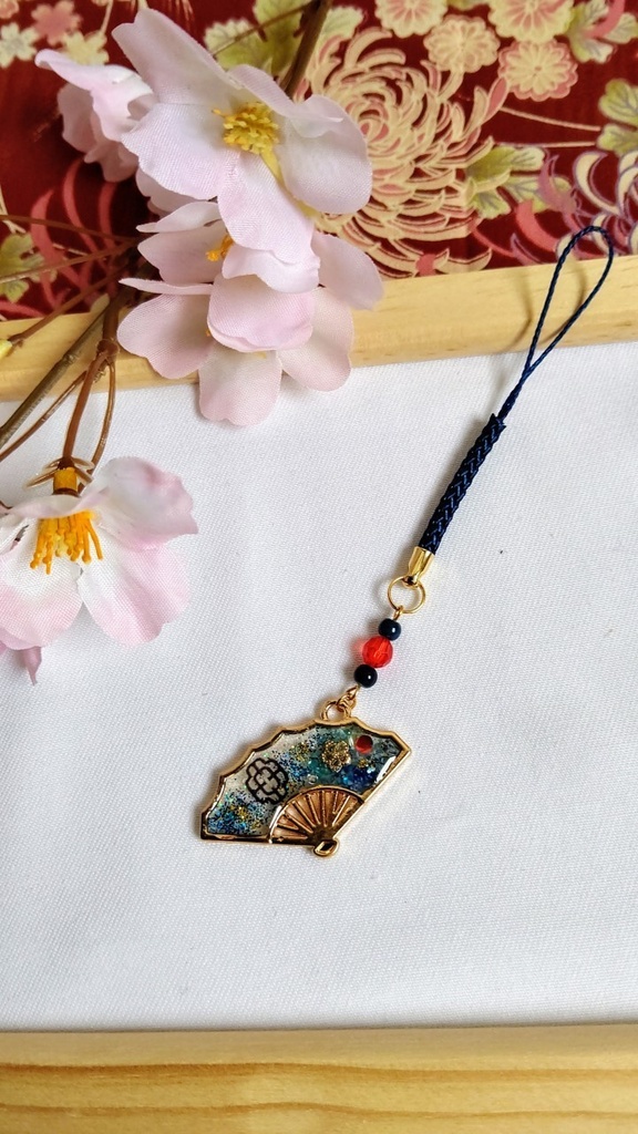 ★花扇★ 鬼滅の刃 宇随天元イメージ アクセサリー