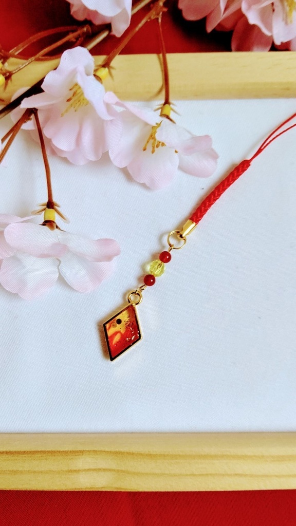 ★鬼滅の刃★ 煉獄杏寿郎イメージ アクセサリー