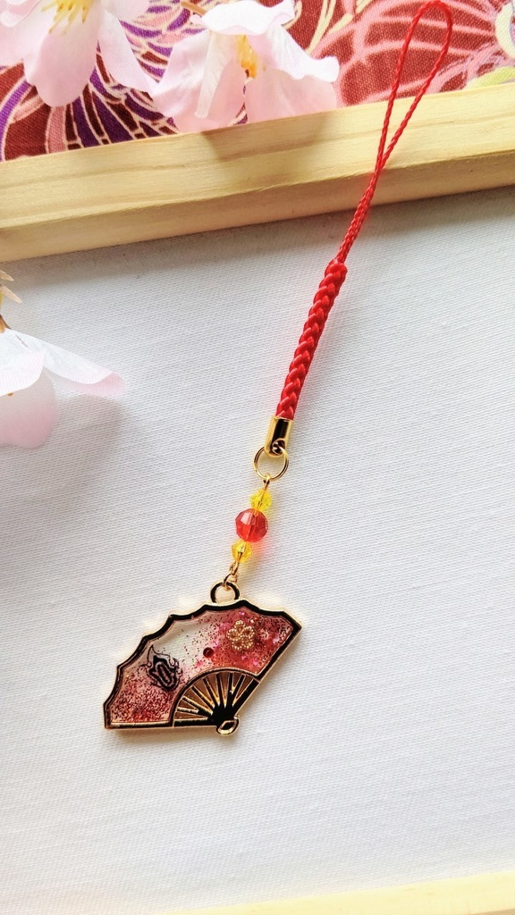 ★花扇★ 鬼滅の刃 煉獄杏寿郎イメージ アクセサリー