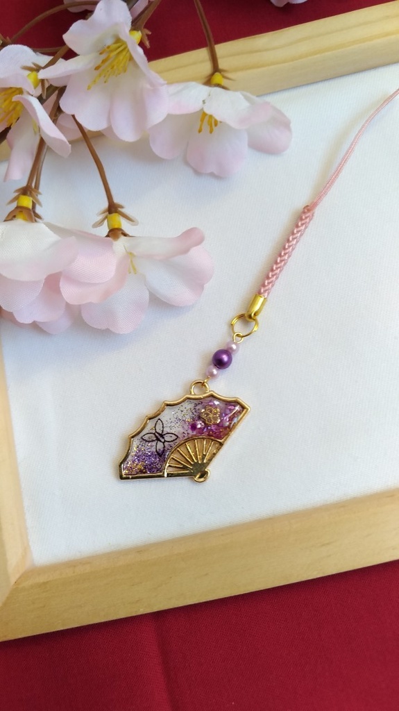 ★花扇★ 鬼滅の刃 胡蝶しのぶイメージ アクセサリー