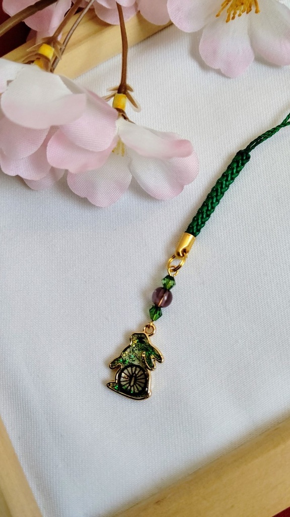 ★雪兎★鬼滅の刃 竈門炭治郎イメージ アクセサリー