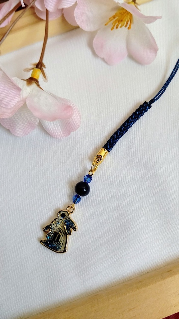 ★雪兎★ 鬼滅の刃 冨岡義勇イメージ アクセサリー