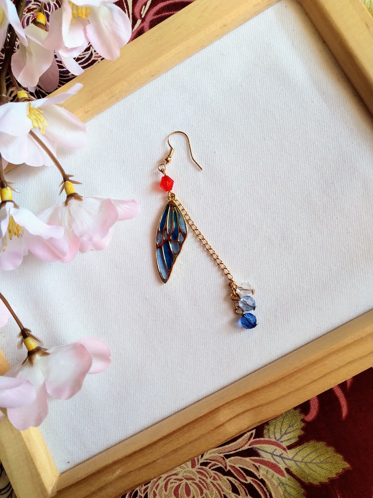 ★蝶々★ 鬼滅の刃 宇随天元イメージ アクセサリー