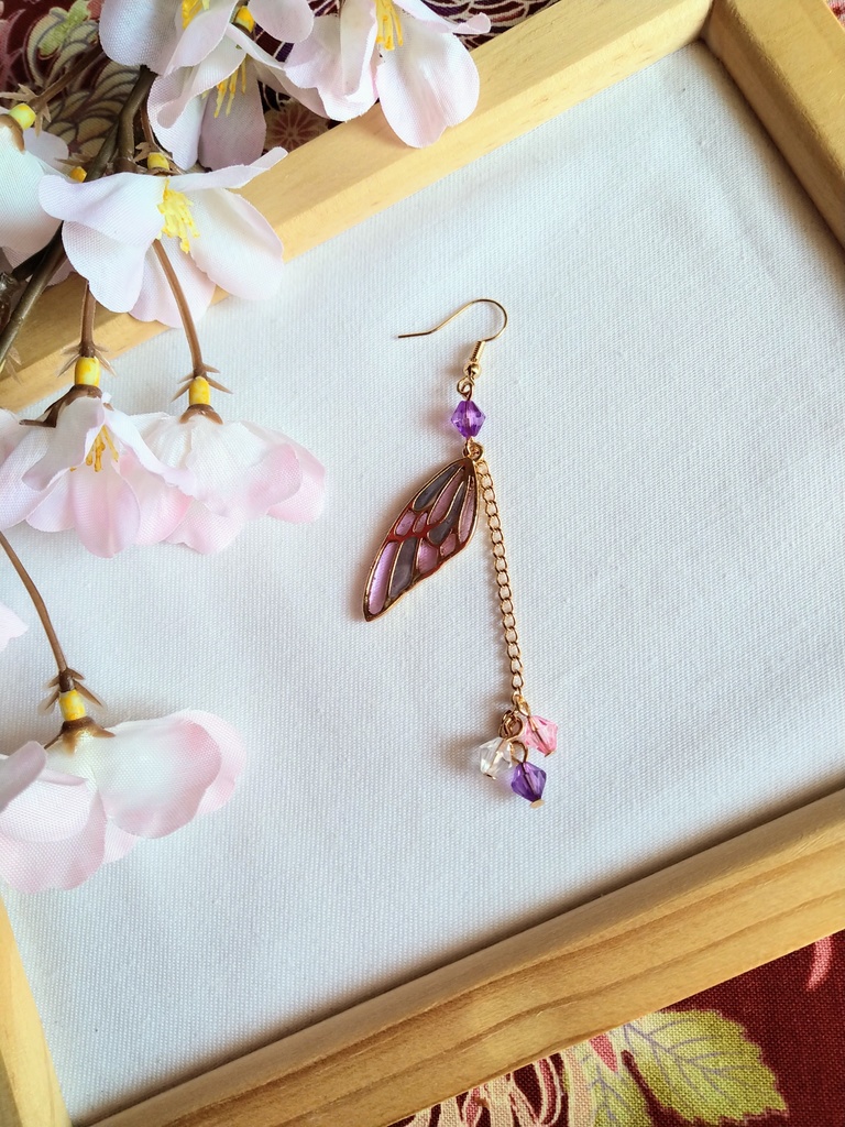 ★蝶々★ 鬼滅の刃 胡蝶しのぶイメージ アクセサリー