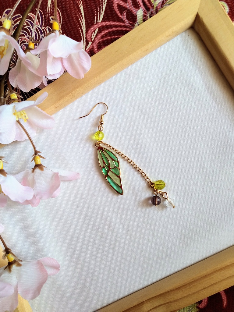 ★蝶々★ 鬼滅の刃 不死川実弥イメージ アクセサリー