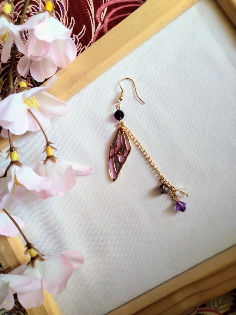 ★蝶々★ 鬼滅の刃 不死川玄弥イメージ アクセサリー