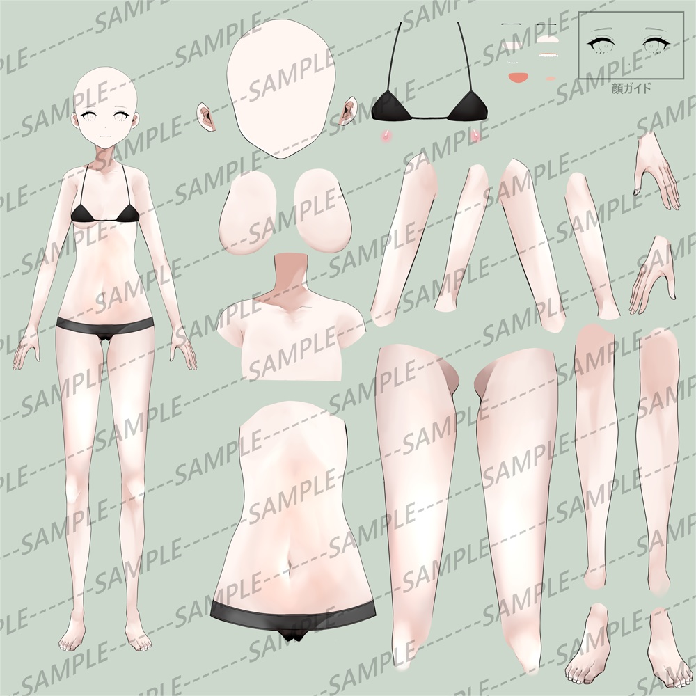 Live2Dの超!はじめの素体