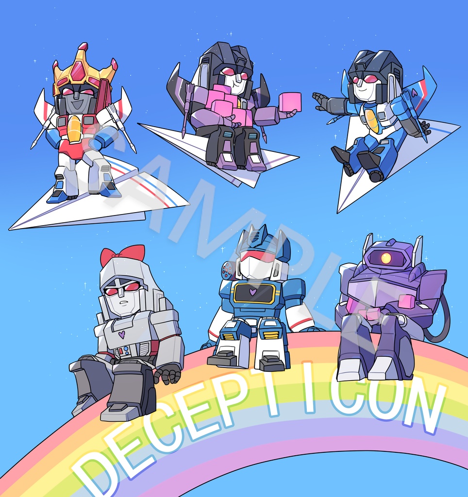 ★ディセプティコン★キャラ 缶バッジ