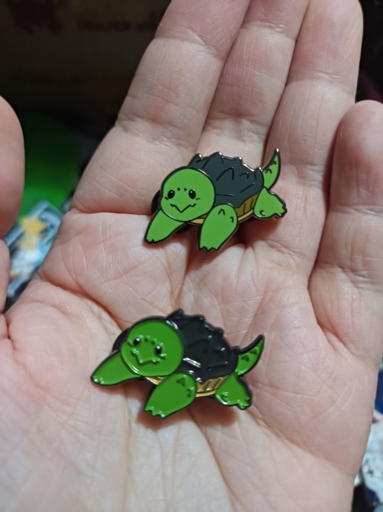 [TMNT2018] Raphael Baby Metal Badge
