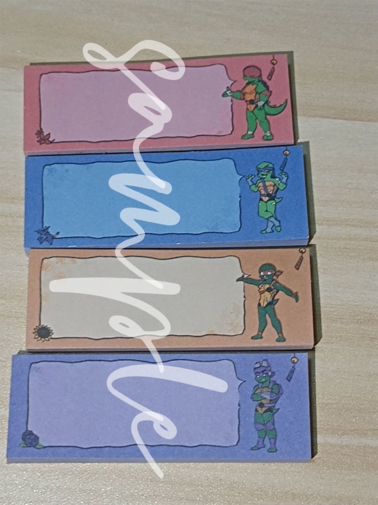 【TMNT】TMNT Sticky Note