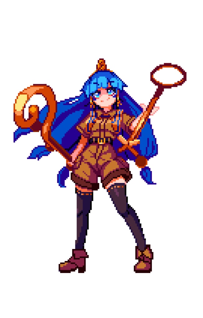道神馴子ドット絵アクリルスタンド