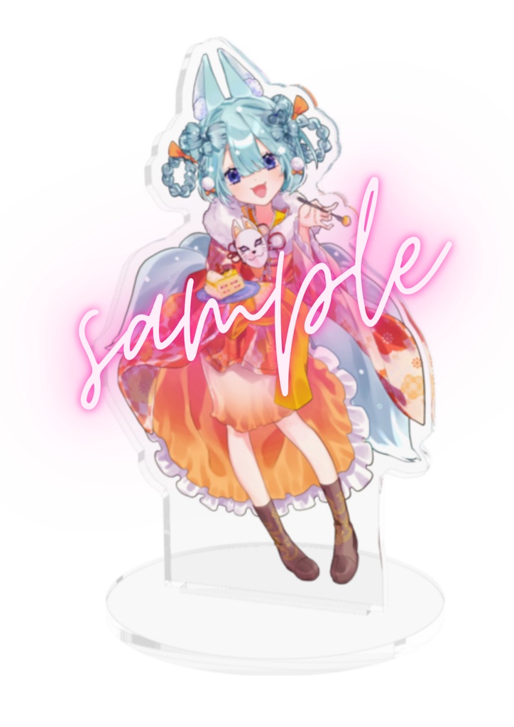 生誕ビジュアルアクリルスタンド