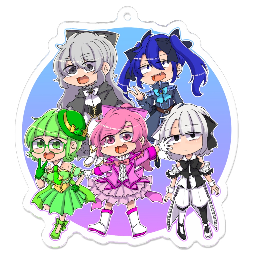 【オリキュア】アクリルキーホルダー