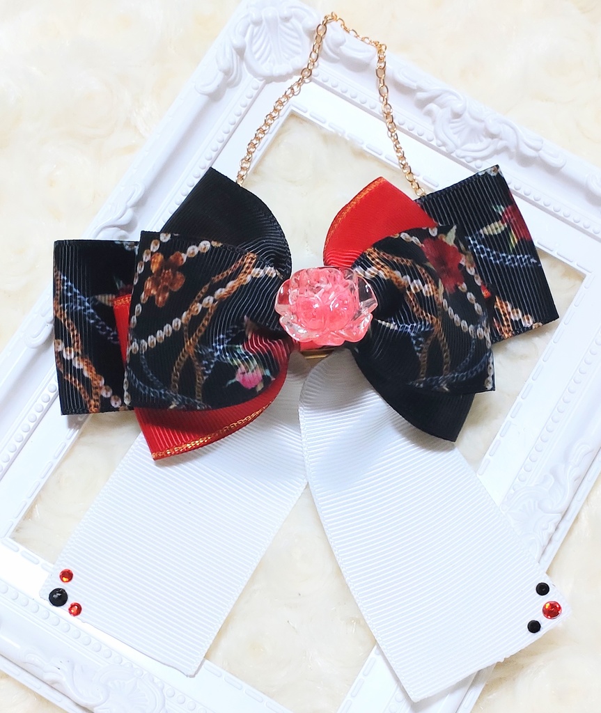 4wey 大和守安定と加州清光のリボン