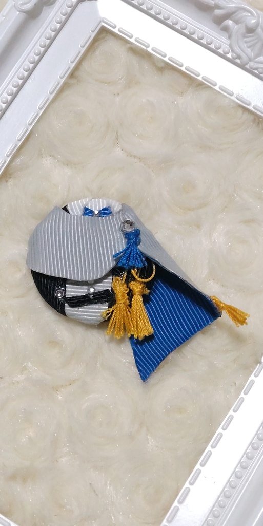 伯仲と鶴丸国永の缶バッジ