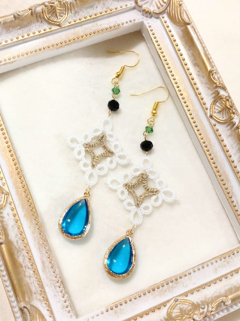 伊達組ピアス(イヤリングに変更可能です)