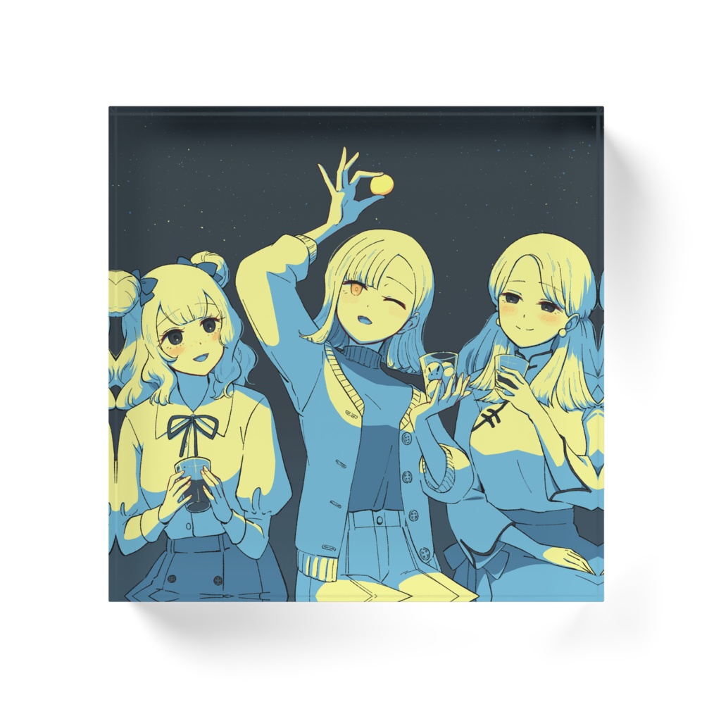 ファミレスを享受せよ アクリルブロック