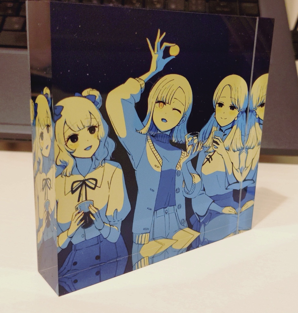 ファミレスを享受せよ　アクリルブロック