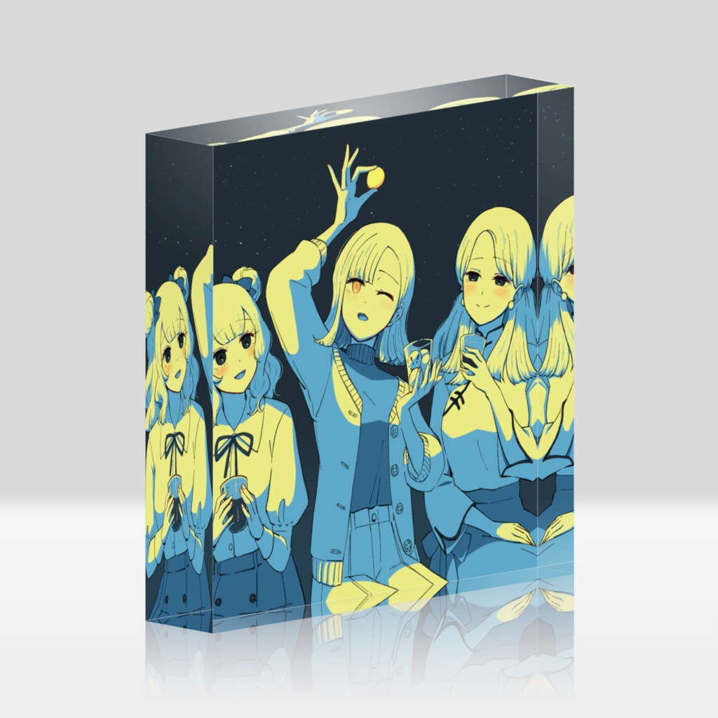 ファミレスを享受せよ アクリルブロック