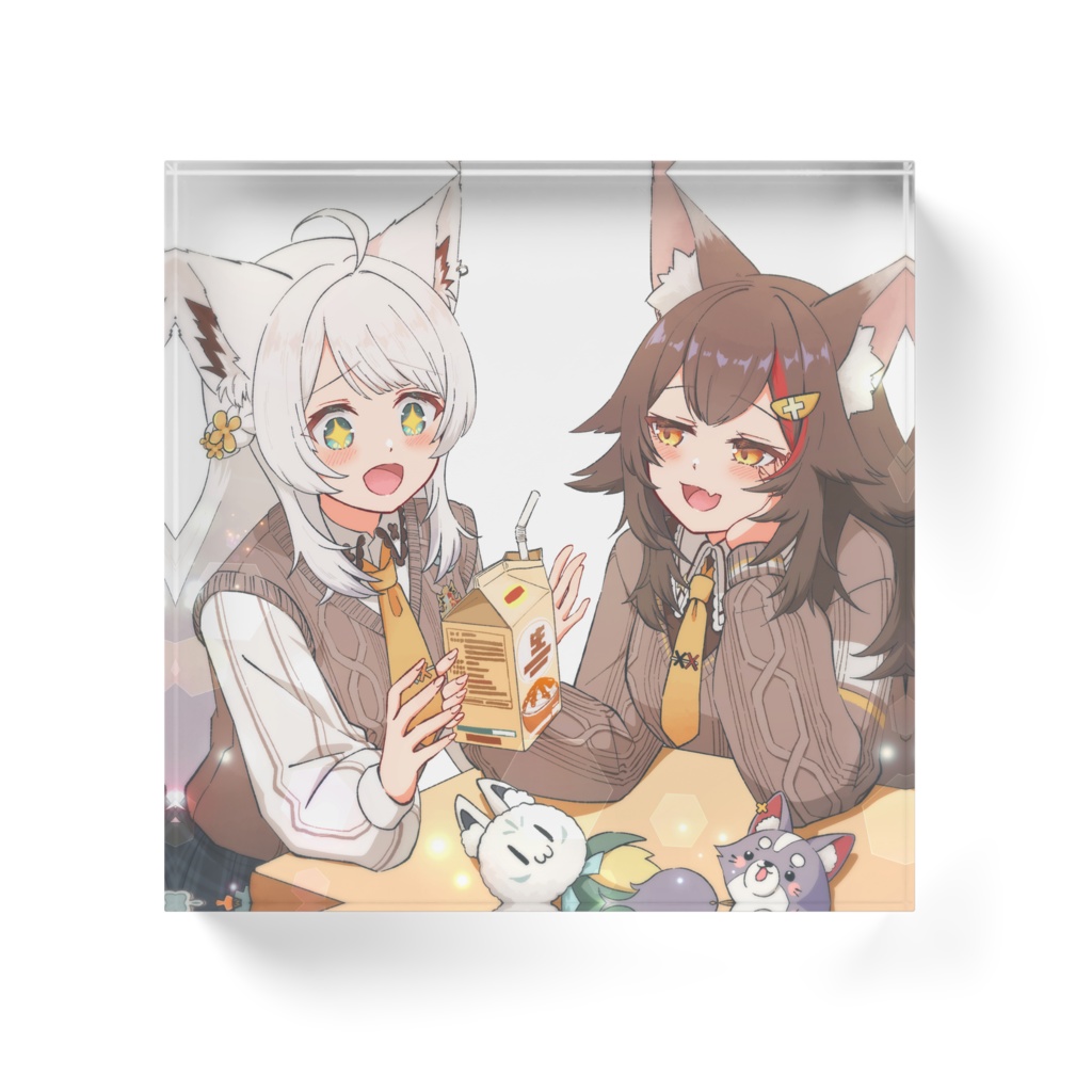 学生フブミオ アクリルブロック