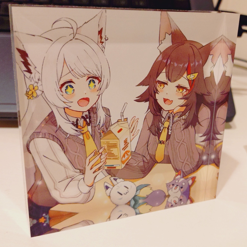 学生フブミオ アクリルブロック