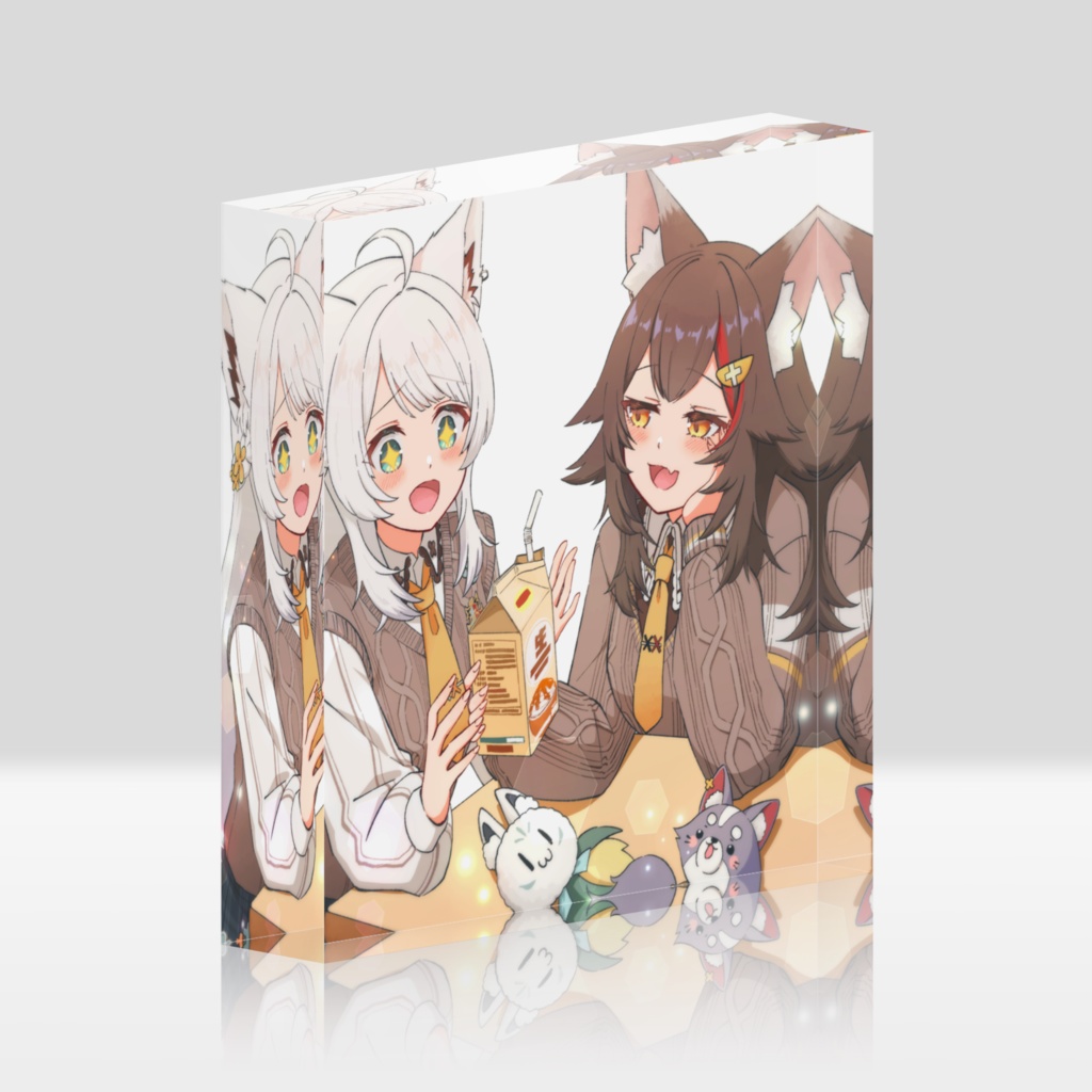 学生フブミオ アクリルブロック