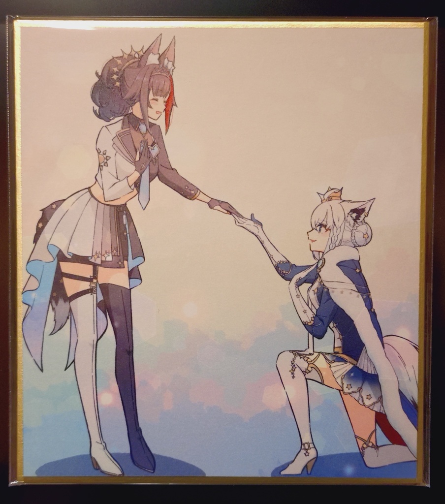 フブミオ複製ミニ色紙