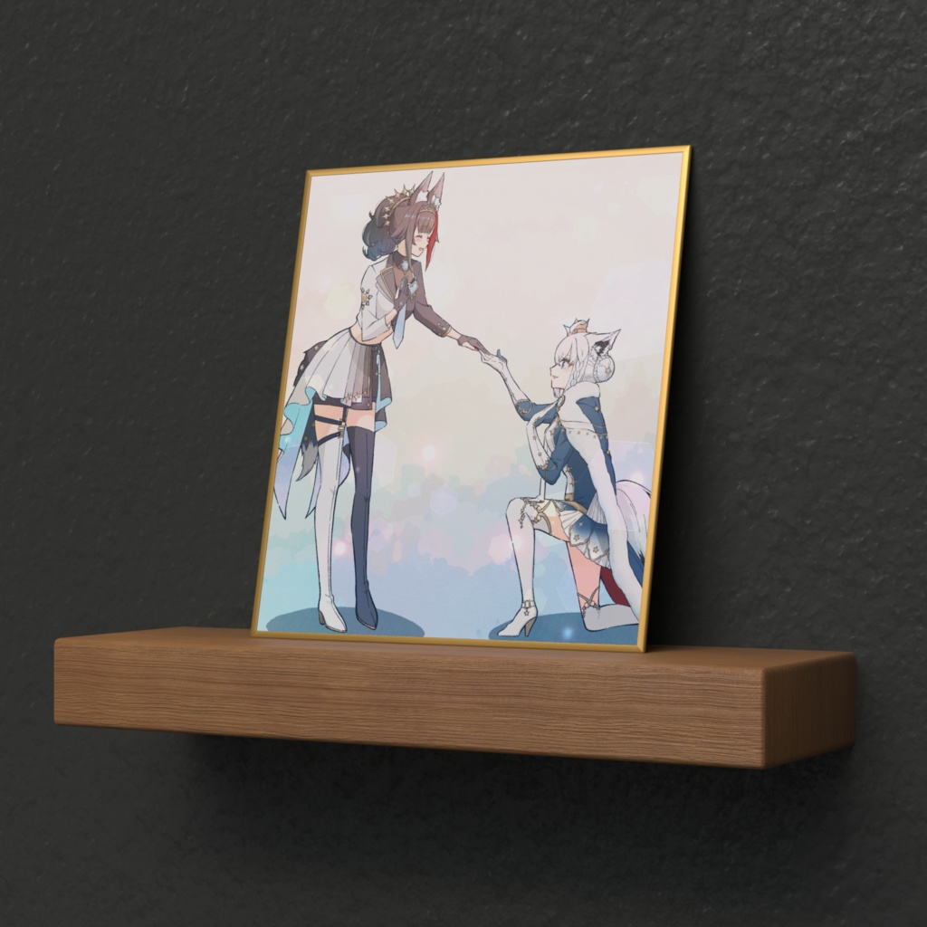 フブミオ複製ミニ色紙