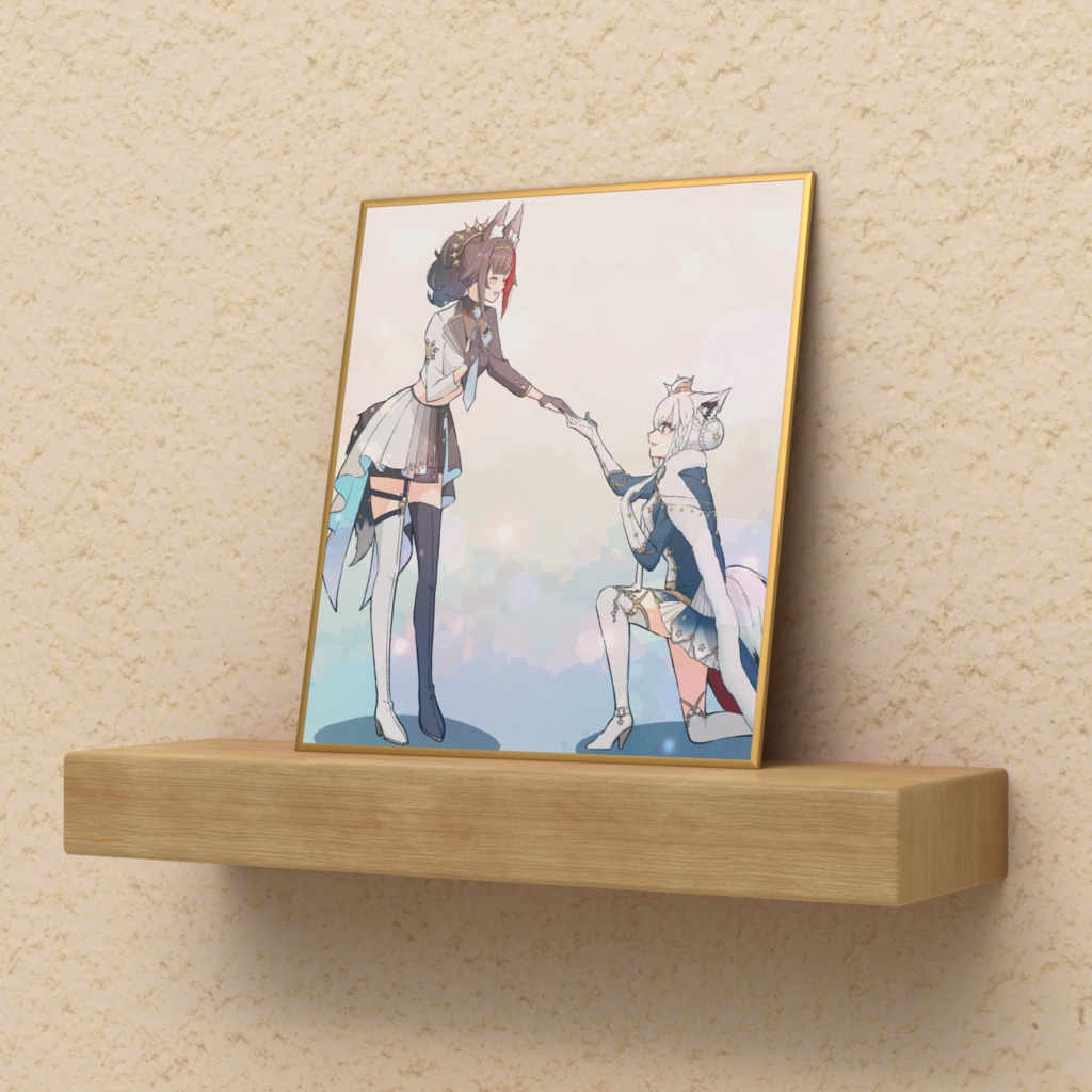 フブミオ複製ミニ色紙