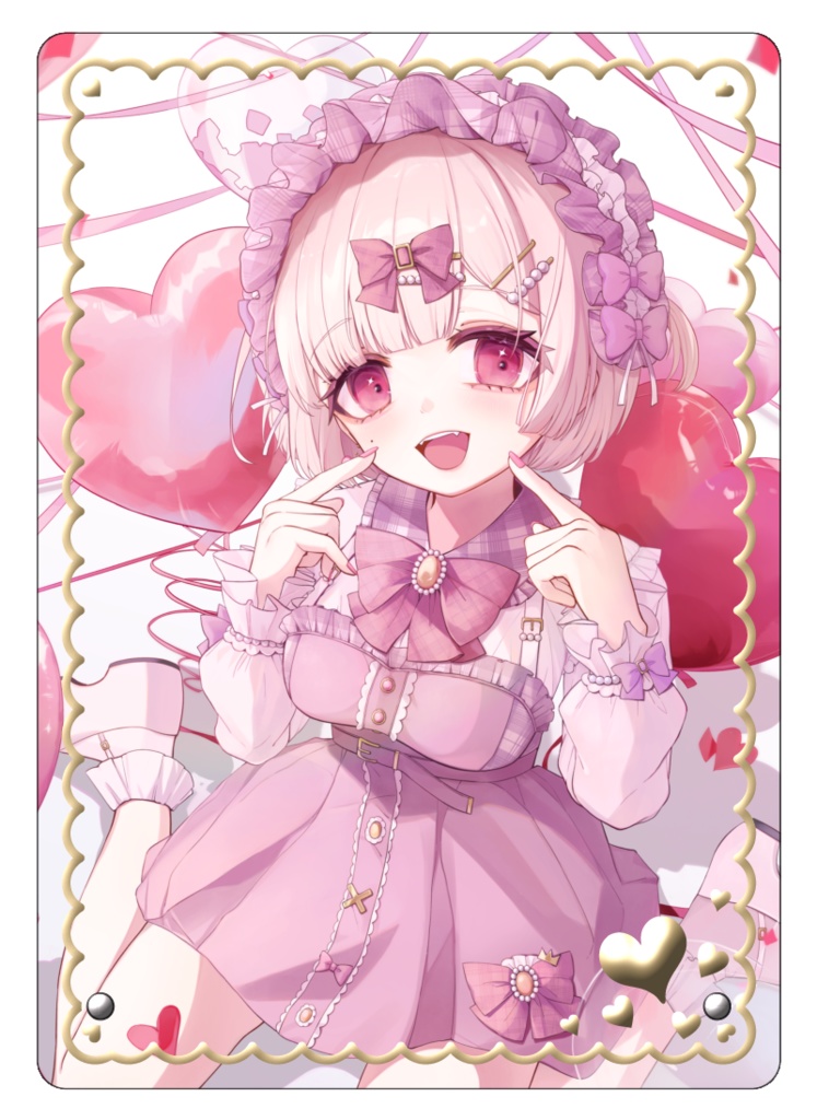 ♡１周年記念♡ 箔押しフレームつきアクリルパネル