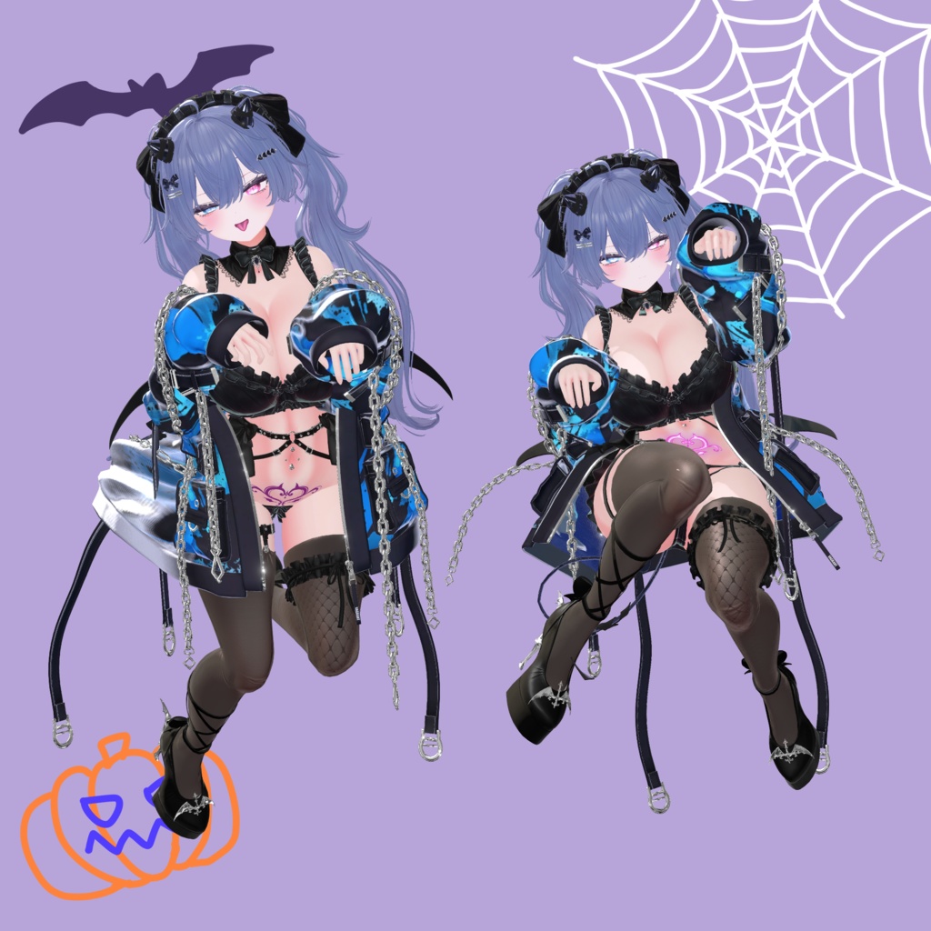 【無料】TKN POSE Halloween【VRChat】