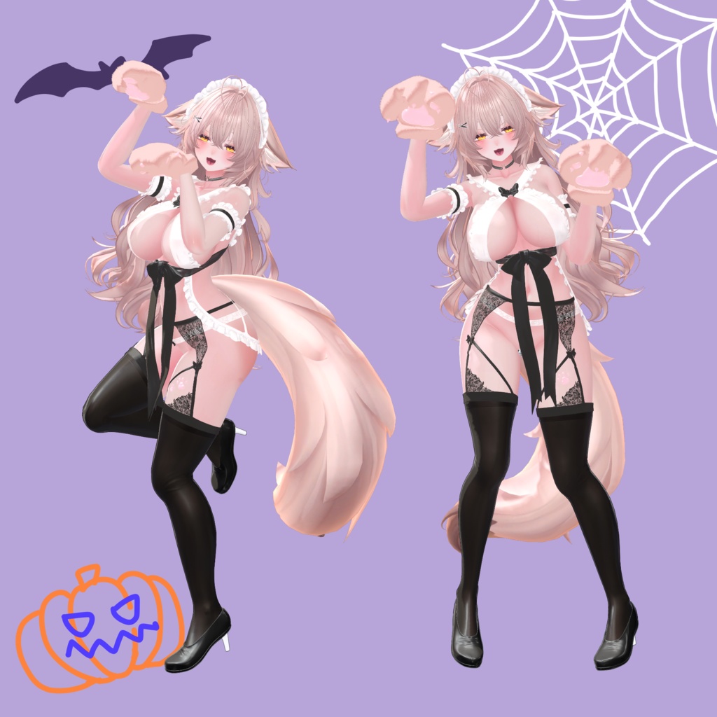 【無料】TKN POSE Halloween【VRChat】