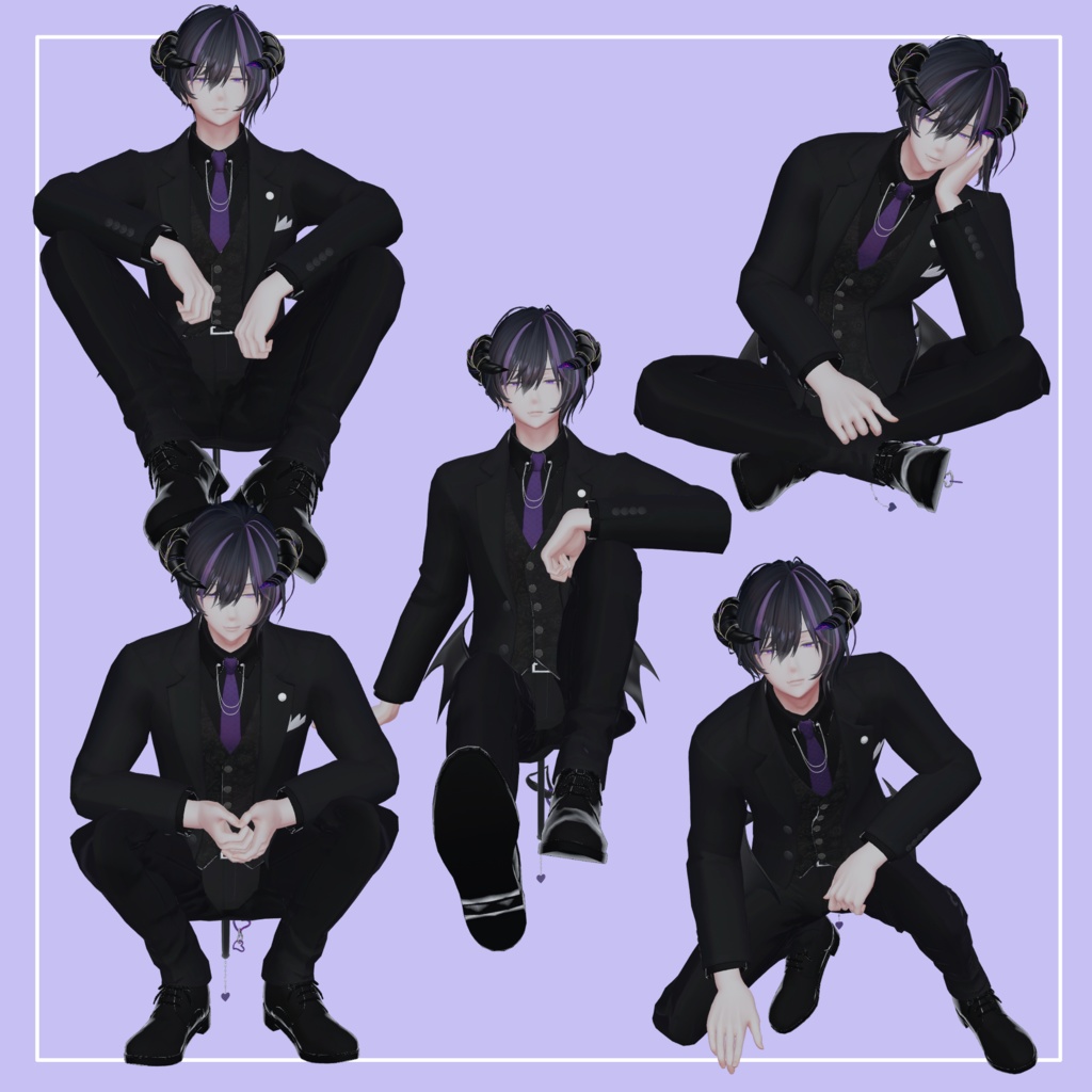 【SALE】TKN POSE M【VRChat】