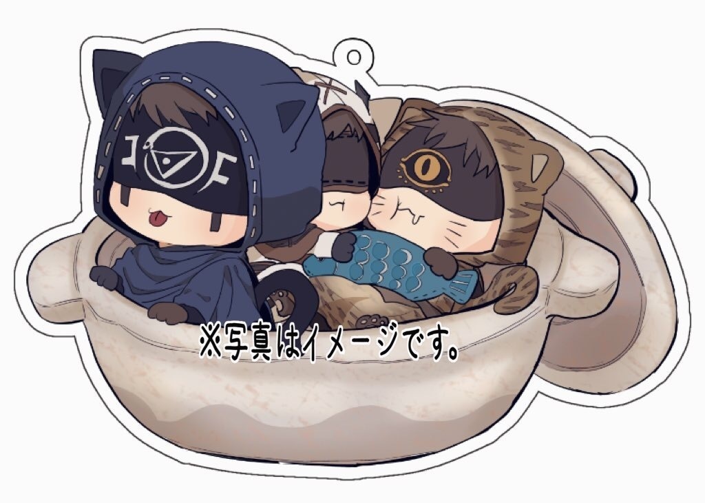 イライの土鍋アクキー