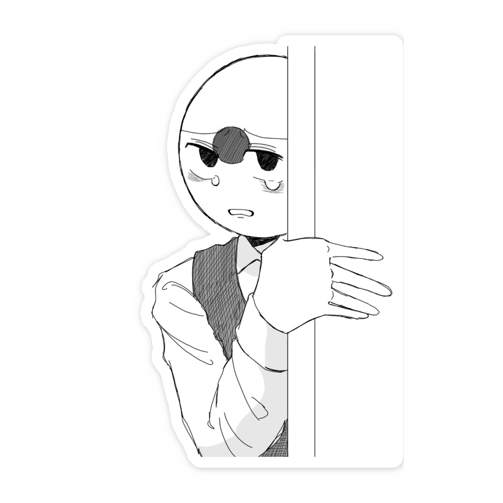 ひょこっと🇯🇵さん【スマホステッカー】