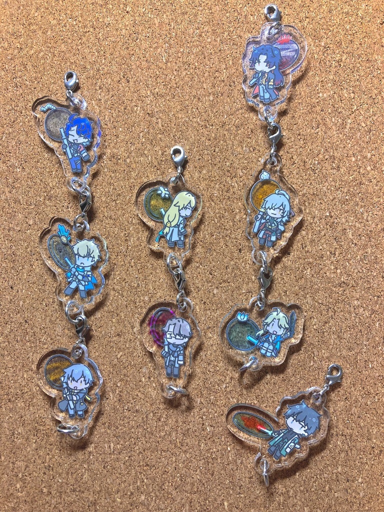 HSR男子繋がるミニチャーム