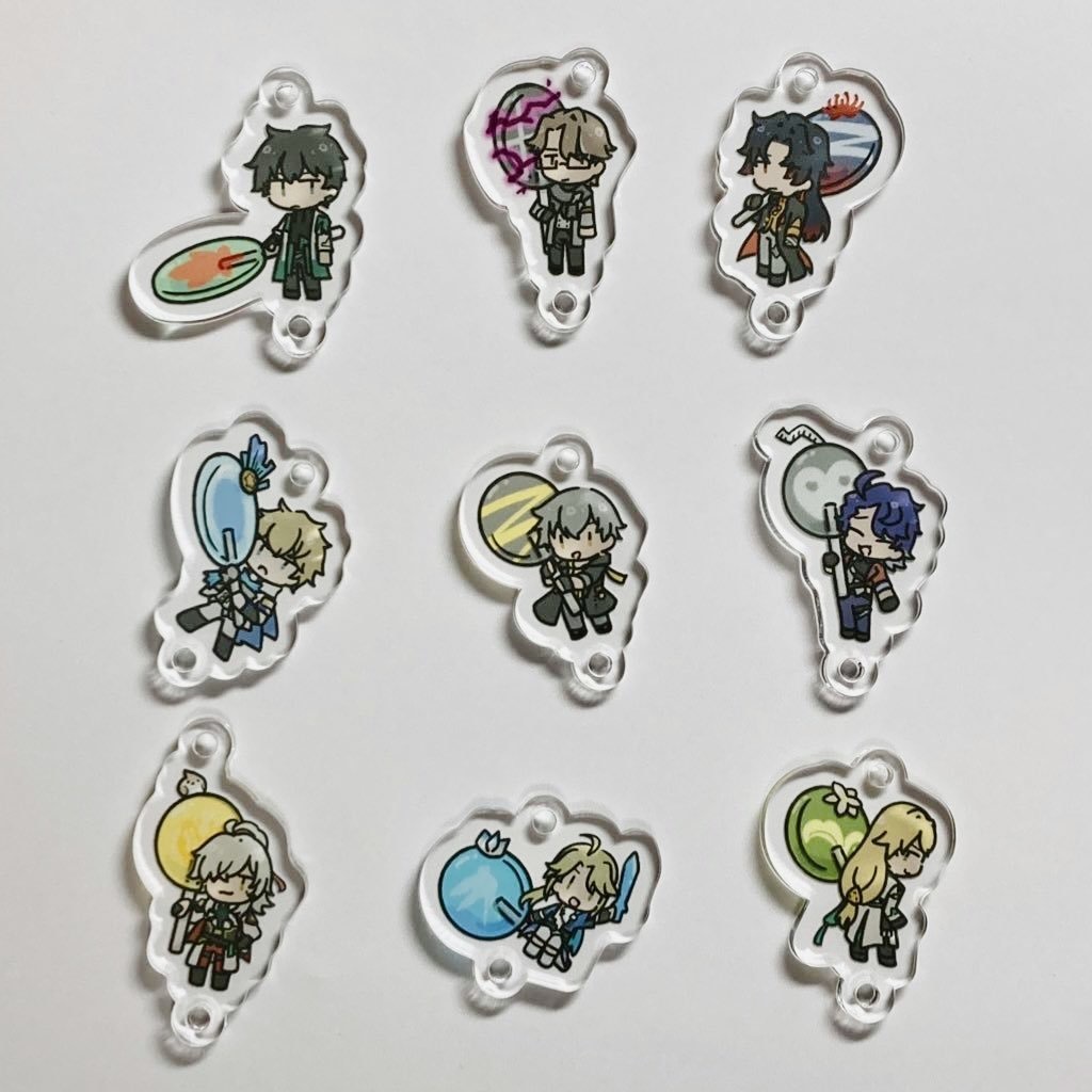 HSR男子繋がるミニチャーム