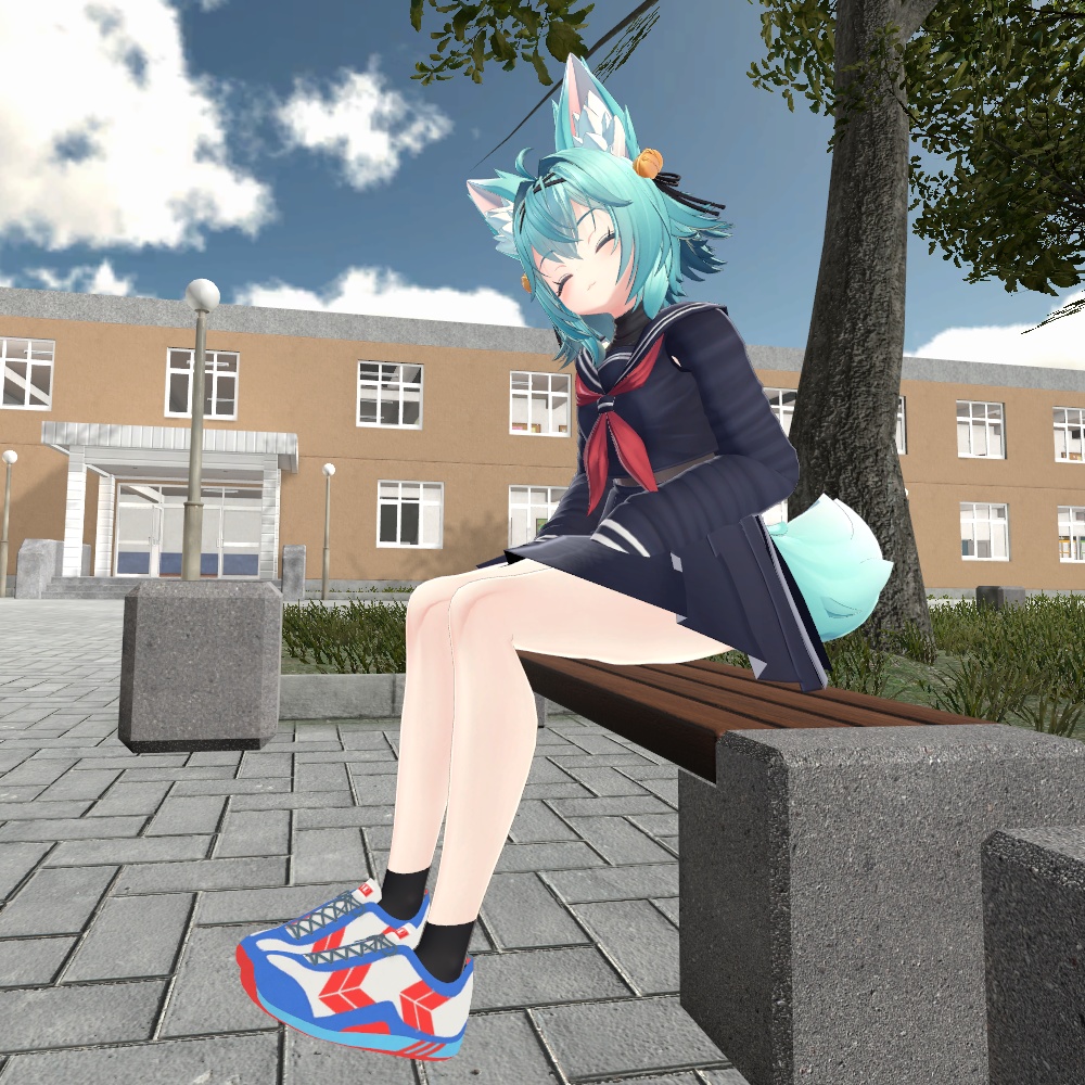 【無料】【Lua / 竜胆 / LSBody対応】スニーカー