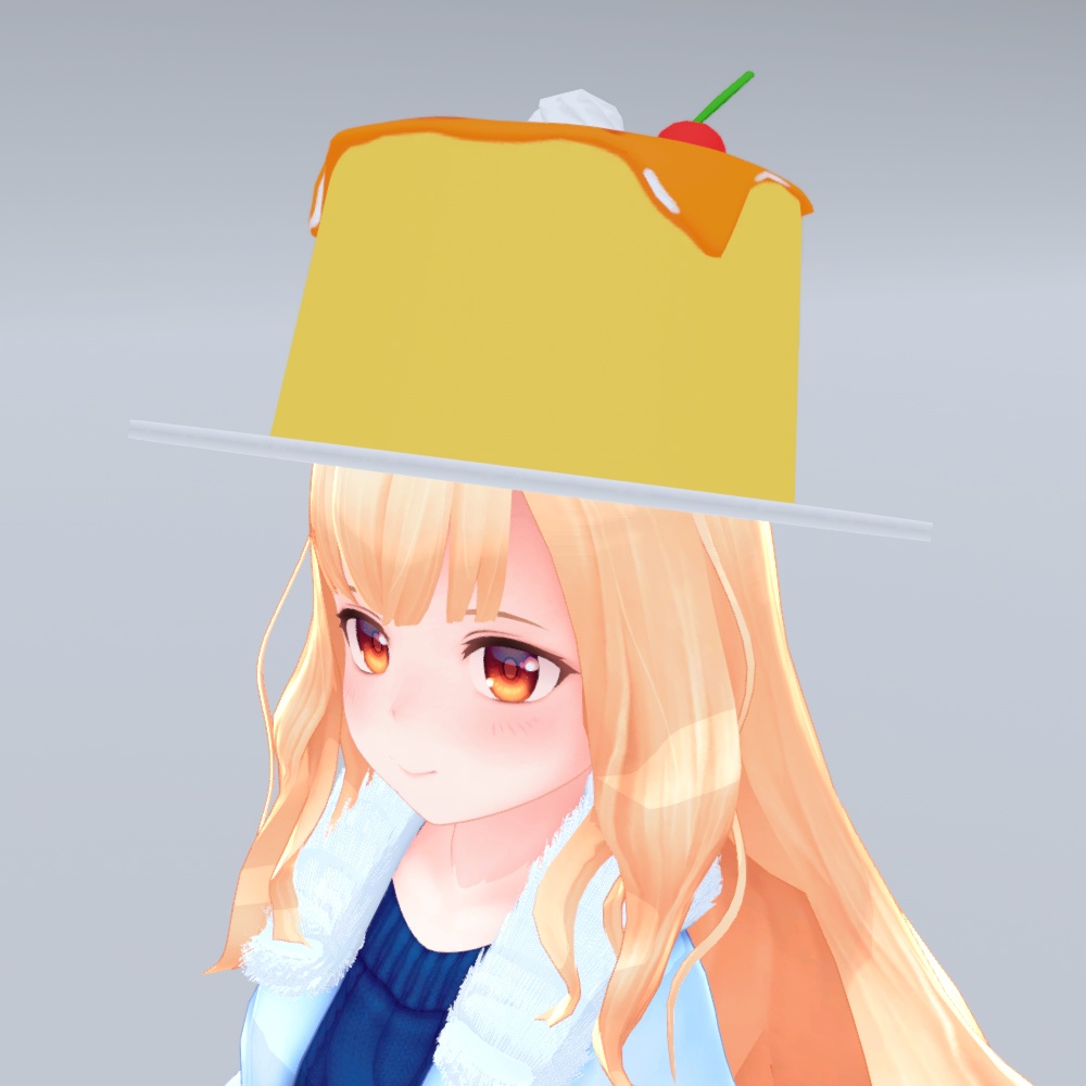 【無料】プリンの帽子