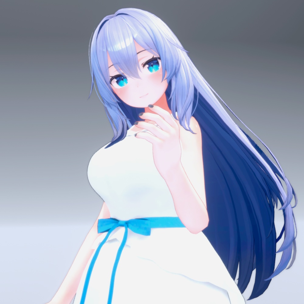 【無料】【桔梗対応】白いワンピースと帽子