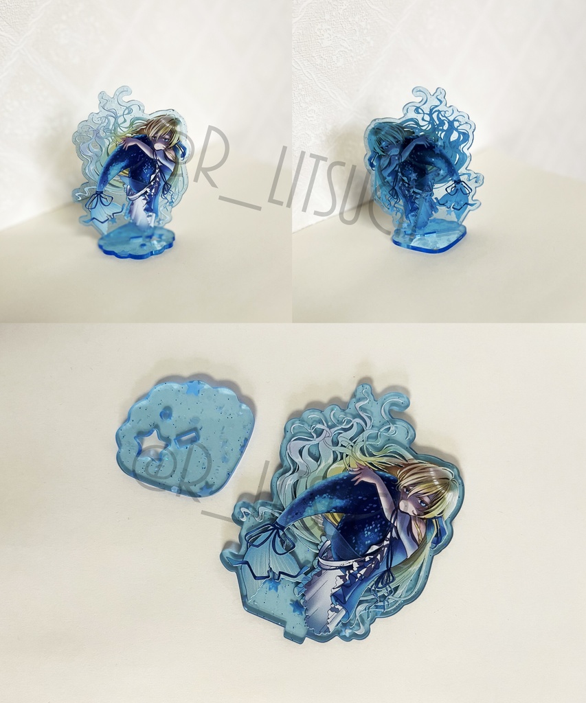 人魚ルシャーティアクリルスタンド