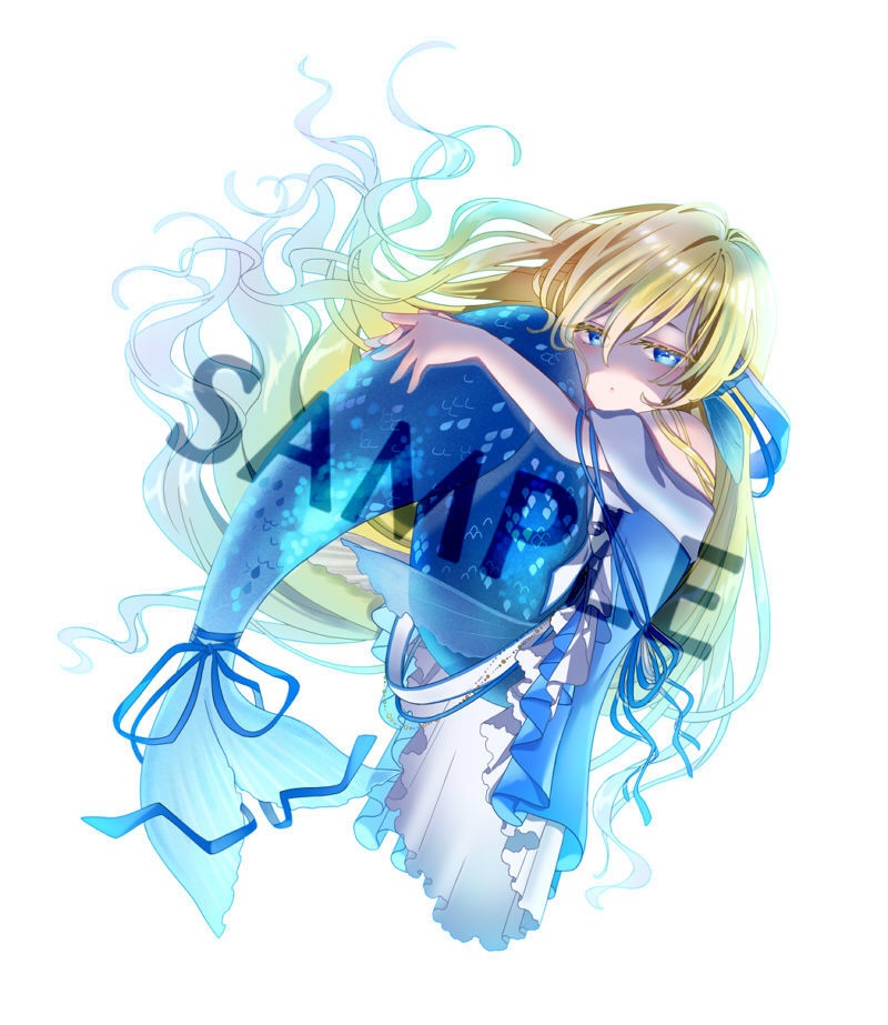 人魚ルシャーティアクリルスタンド